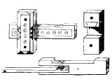 Egyptian lock and keys